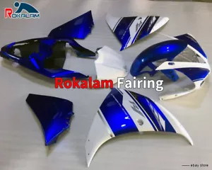 Carenados de motocicleta azul blanco para Yamaha YZF1000 YZF R1 2012 2014 YZF-R1 - Imagen 1 de 1