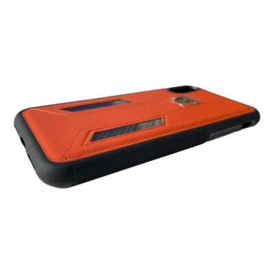 Custodia posteriore Lamborghini iPhone X/Xs Huracan-D6 in vera pelle carbonio - Immagine 1 di 2
