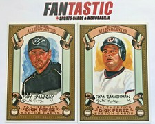 2007 Topps Allen & Ginter Dick Perez Sketches YOU PICK Halladay, Fielder etc.