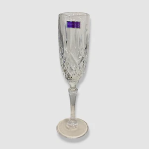 $125 Marquis by Waterford Markham Crystal Clear Champagne Flute Glass 3-pc Set - Picture 1 of 4