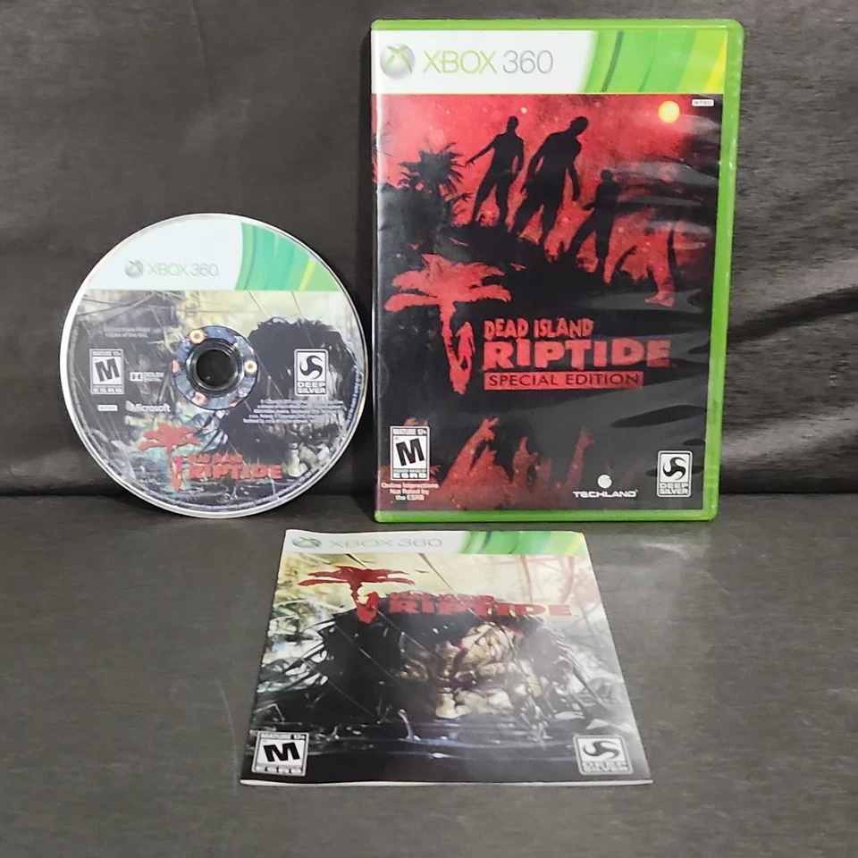 Dead Island Riptide Special Edition Xbox 360 Game Complete Zombie - Image 1 of 1