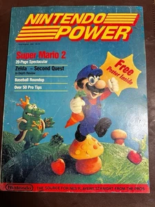 Pristine First Nintendo Power Magazine Premier Issue 1 Super Mario 2 3 Zelda NES - Picture 1 of 9