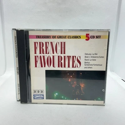 Various – French Favourites (Treasury of Great Classics) (5-Disc) CD Boxset - image 1 of 4