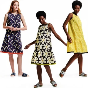 Regatta Damen Orla Kiely auffälliges Muster über dem Knie Sommer Strandkleid - Bild 1 von 31