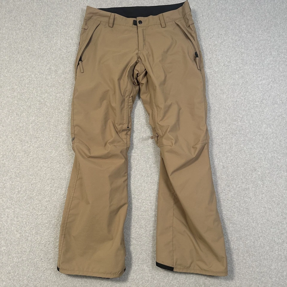 686 snow ski pants womens tan standard shell pant infidry 5k thermal - Image 1 of 4