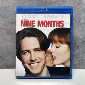 Nine Months (1995) Blu-ray 2011 Hugh Grant Julianne Moore Romantic Comedy OOP - Picture 1 of 6