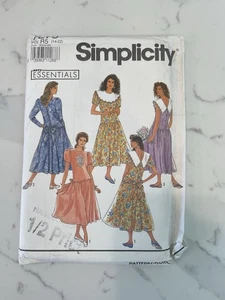 Vintage Simplicity 7275 Casual Whimsical Dress Sewing Pattern Size 14-22 Uncut - Picture 1 of 4