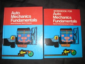 Auto Mechanics Fundamentals w Workbook MW Stockel 1985 HC NEW - Picture 1 of 6