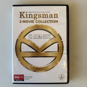Kingsman 2-Movie Collection (DVD, 2018) R4 The Secret Service/The Golden Circle - Picture 1 of 5