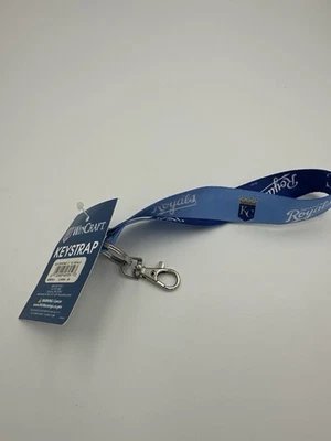 Kansas City Royals MLB KEY STRAP LANYARD CHAIN 1" WIDTH  8” LENGTH NWT - Image 1 of 4