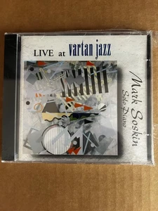 Mark Soskin - Live at Vartan Jazz CD 1996 Solo Piano Jazz Vartan Jazz New - Picture 1 of 2
