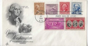 ArtCraft # 1283 George Washington, 6-stamp combo - Picture 1 of 1