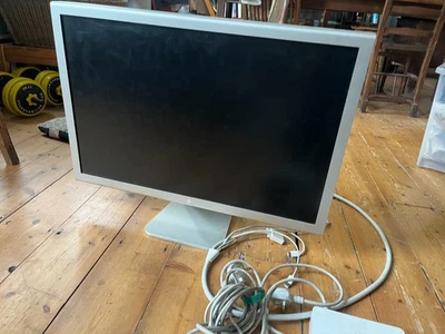 Apple Cinema Display 27" +  2 types of mac power supply! spares or repairs !! - Image 1 of 2