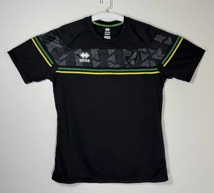 Norwich City FC Errea Canaries Herren XXL Schwarz Shirt - Bild 1 von 11