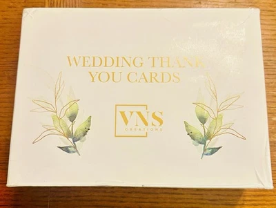 VNS Creations ..38 婚礼感谢卡 - 信封贴纸 - 桉树 — 第 1/4 张图片