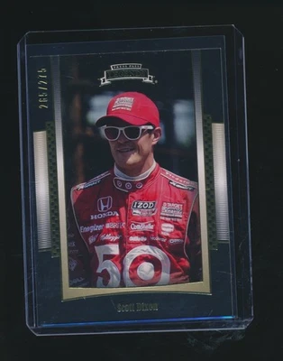 SCOTT DIXON 2012 PRESS PASS LEGENDS GOLD PARALLEL 265/275 #8 - Image 1 of 2