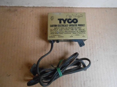Vintage Tyco HO Scale Model 899B Transformer Train Power Pack-works - Image 1 of 3