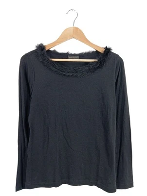 SôNIA BOGNER Manga larga Mujeres Camisa Talla EU 42 negro look casual - Imagen 1 de 4