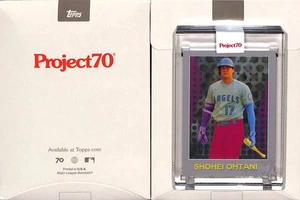 2021 TOPPS PROJECT 70 #820 1970 SHOHEI OHTANI - LOS ANGELES ANGELS - RON ENGLISH - Picture 1 of 2