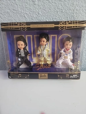 2003 Barbie Collector Edition Elvis Presley Tommy Doll Set Mattel B3465 -NIB - Image 1 of 2
