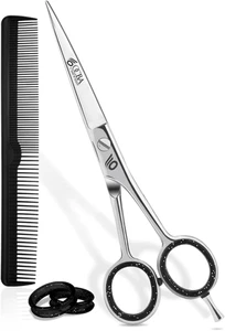 Forbici Parrucchiere Professionali 6 Pollici Forbici Capelli Acciaio Inossidabil - Foto 1 di 12