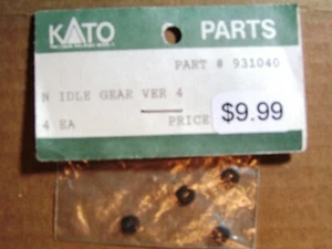 PARTE # 931040 KATO N ESCALA PACK DE 4, ENGRANAJE INACTIVO VER 4, NUEVO EN PACK - Imagen 1 de 1