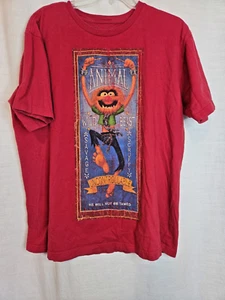 Disney Animal Muppets Drummer Uncontrollable Wild Beast Tee Shirt Size M - Picture 1 of 4