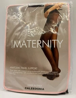 Medias Calzedonia Maternidad 30 Denier Negras Talla Mediana Foto 1 de 3