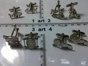 GEMELLI A SCATTO X CAMICIA bellissimi eleganti cufflinks 1 coppia ARTIGIANALI - Bild 1 von 1
