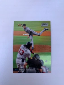 2021 Stadium Club Chrome Refractors #26 Trevor Rogers - Miami Marlins - Picture 1 of 2