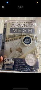 Airwrap Mesh Cot Liner - breathable - great for babies with dummies / pacifiers - Picture 1 of 2
