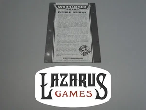 Warhammer 40K: Imperial Firebase Assembly Instructions (oop softcover) - Picture 1 of 11