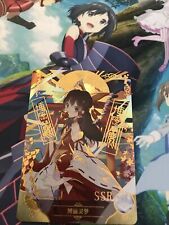 Alice PR SAO Texture Foil Goddess Tale Waifu Card NM