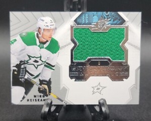 2021-22 Upper Deck SPx Miro Heiskanen Extravagant Materials Jersey Dallas Stars