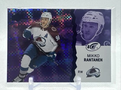 Mikko Rantanen 2023-24 Upper Deck Ice Purple - Image 1 of 2