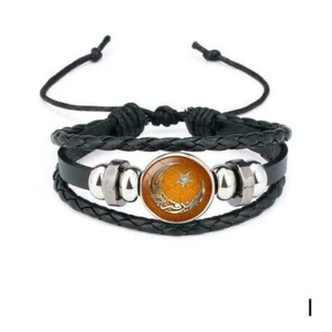 Donna Uomo Bracciale Surfista Turchia Orient Islam Corano Allah Regalo - Foto 1 di 1