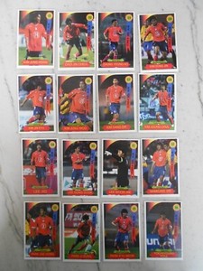 set 16 CARDS TEAM South Korea /Soccer-Germany 2006/ Reyauca/Venezuela  