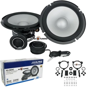 Kit Casse Altoparlanti Alpine Serie S 165mm 16,5Cm Woofer Tweeter 240W - Foto 1 di 17
