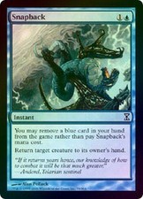 Snapback - Foil Light Play MTG Time Spiral Magic 2B3