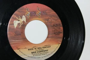 1979 Bad Company Rock 'N' Roll Fantasy / Crazy Circles - 45 RPM Vinyl Record - Picture 1 of 2