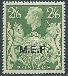 1943-47 OCCUPAZIONE BRITANNICA MEF 2/6 S MNH ** - RF27-5 - Picture 1 of 1