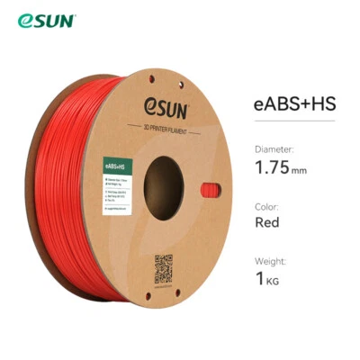 [Buy 10 Pay 6] eSUN 3D Printer High Speed PLA+ PETG ABS+ HS Filament 1.75mm 1KG - Image 1 of 4