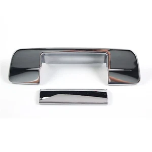 CUBIERTA de manija de puerta trasera cromada sin cerradura para 09-18 Dodge 1500 Ram 1500 2500 3500 - Imagen 1 de 9