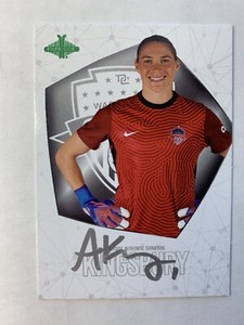 Aubrey Kingsbury Auto 2022 Parkside NWSL Signature Series Washington Spirit /389