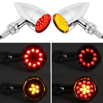 Front Rear Turn Signal Light Indicator Bullet For Yamaha Bolt XVS950 2014-2018 - Image 1 of 4