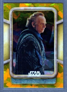 2024 Topps Star Wars Chrome Sapphire Palpatines Rise to Supreme Chancellor Gold - Bild 1 von 2