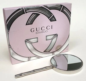 100% AUTÉNTICO Edición Limitada GUCCI Couture BELLEZA~RETOQUE~BOLSO DE MANO**DOBLE ESPEJO** - Imagen 1 de 9
