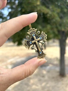 Ukrainisches Kreuz, Ukrainisches Kreuz Anhänger, Hutsul Kreuz - Bild 1 von 6