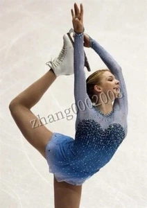 Stylish Ice skating dress.Competition Figure Skating Dress.Twirling Baton Custom - Picture 1 of 7