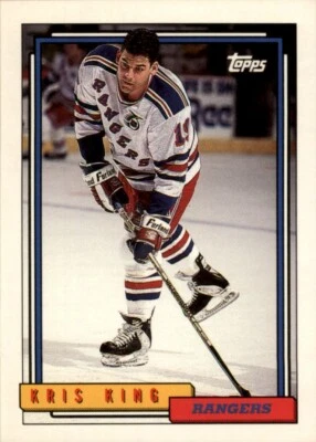 1992-93 Topps NHL Kris King #509 - Image 1 of 2
